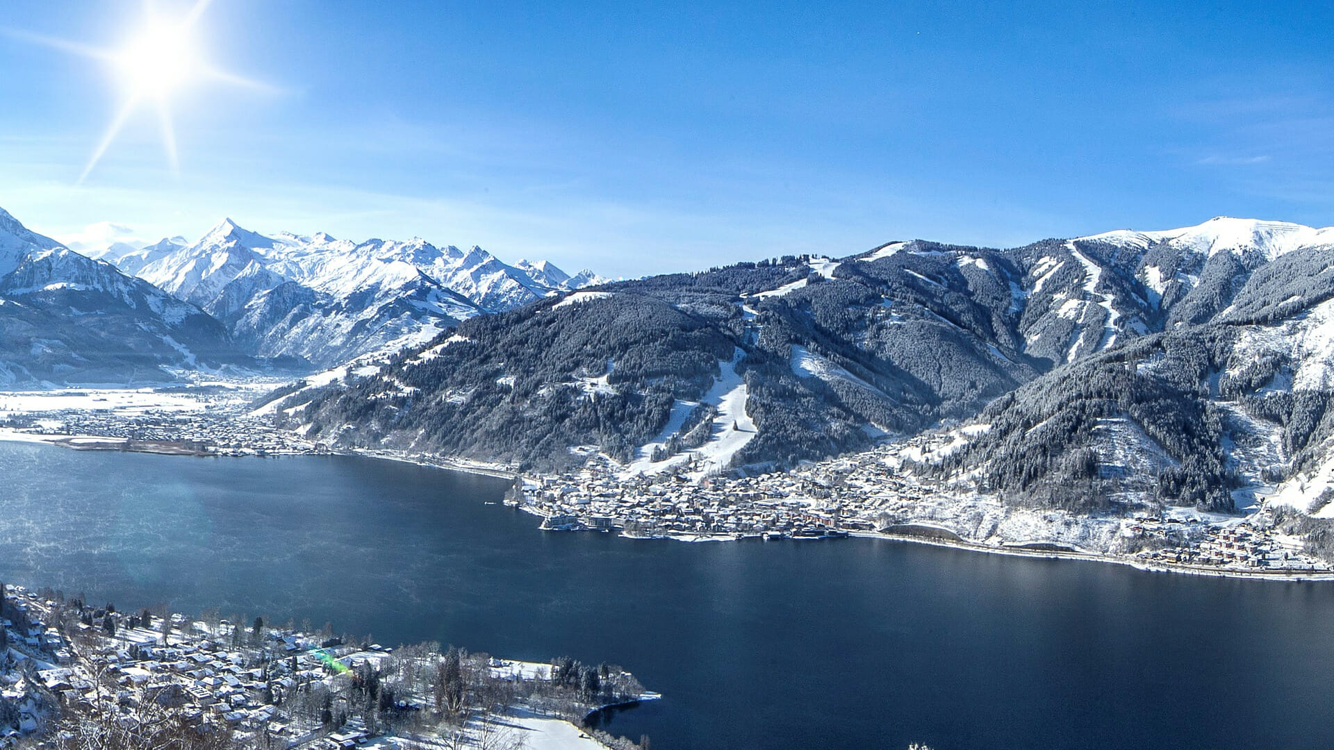 Zell am See Lake and Mountains
